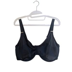 Soma Unbelievable Minimizer Bra Size 42DDD Black Full‎ Coverage Adjustable